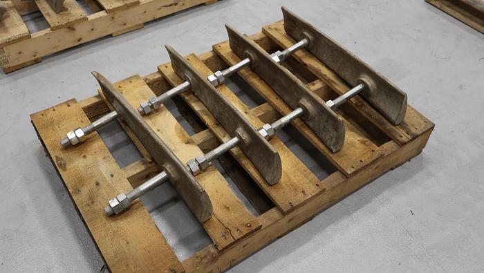 Used Black Clawson 24PSPH Foils for Rotor #45155