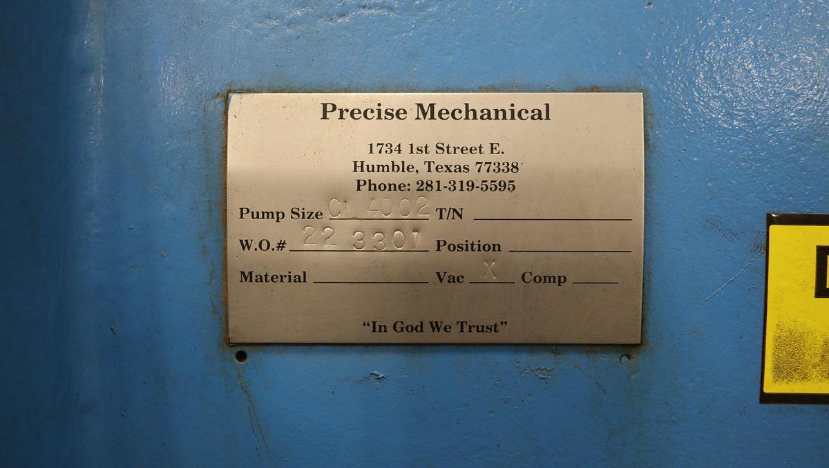 Refurbished Rebuilt Nash CL4002 Vacuum Pump #47243