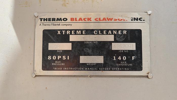 Used Black Clawson 98-XTR-0130 XTREME Cleaner System #44917