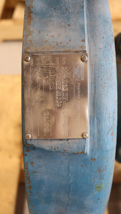 Unused Goulds 3196 3x4x13 Casing #46568