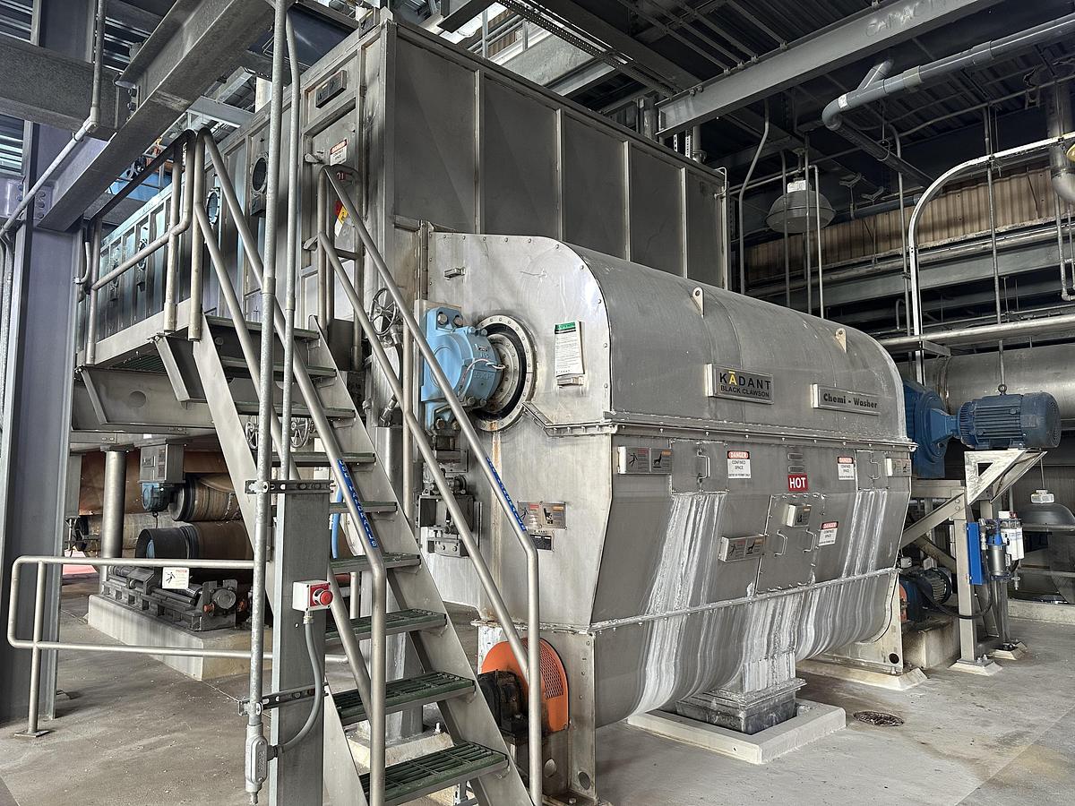 Used KADANT BLACK CLAWSON Chemiwasher
