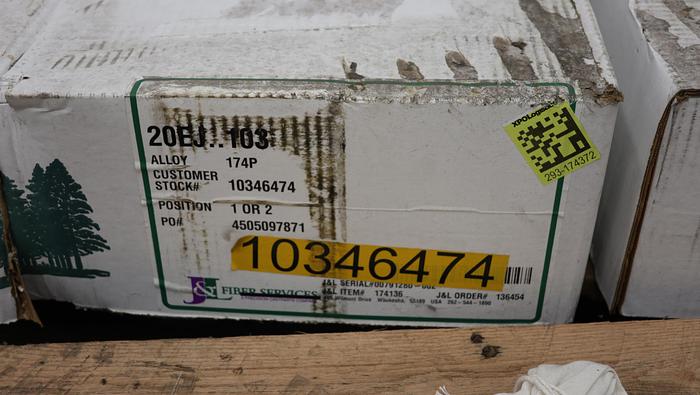 Unused Beloit  20" Refiner Plate Set #45433