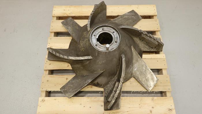 Used Voith 8-Vane 42" Diameter Pulper Rotor #44686