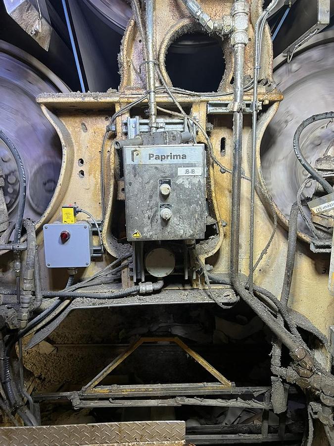 Used 7 Cylinder 110" Recycled Paperboard Machine #47044