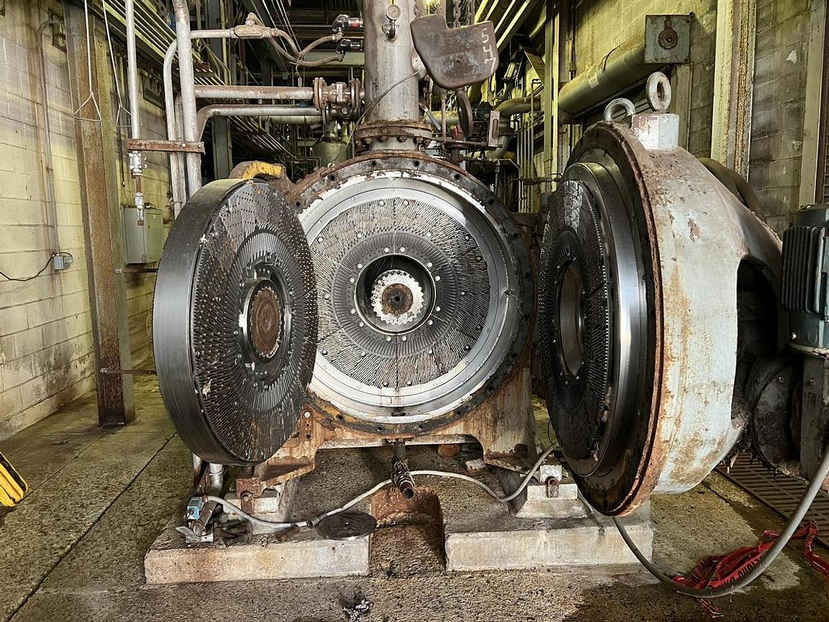 Refurbished Beloit DD4600 Disc Refiner, 42" #47236