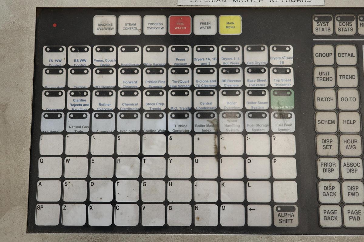 Used Honeywell 51402497-200 Rev F Keyboard #47536
