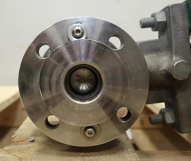 Used Fisher 1.5" V150 Air Operated Vee Ball Valve #46262