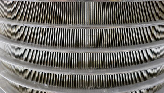 Used Voith VPS 10 Pressure Screen Basket, 0.006" Slots #33539