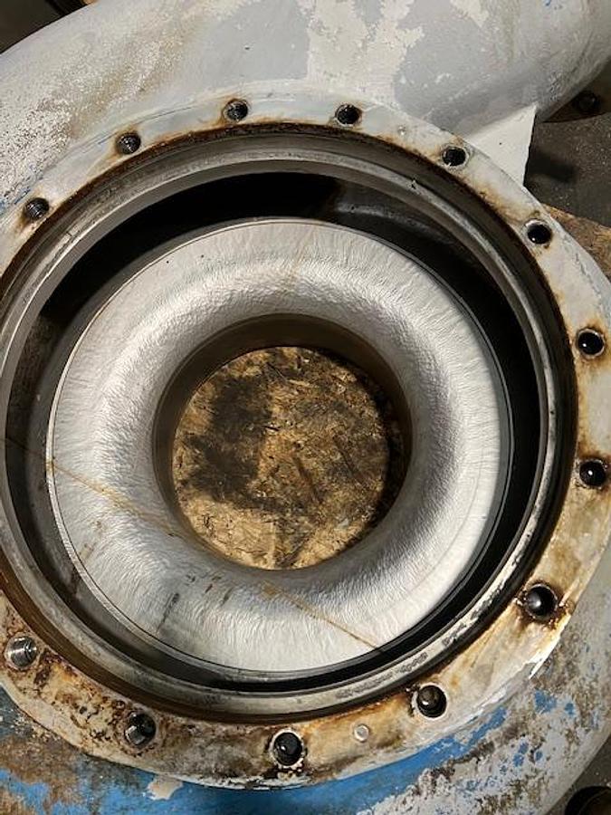 Used Goulds 3175 14x14x22 Pump, Stainless Steel Casing #43746