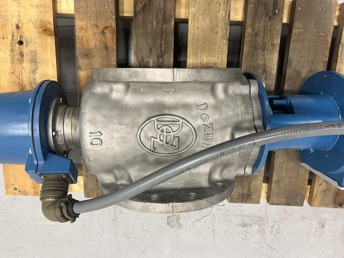 Unused Dezurik 10" Electronic Basis Weight Valve #47117