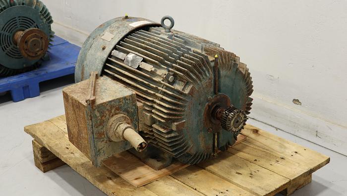 Used Reliance P40G0462C 100 HP A/C Motor #45010
