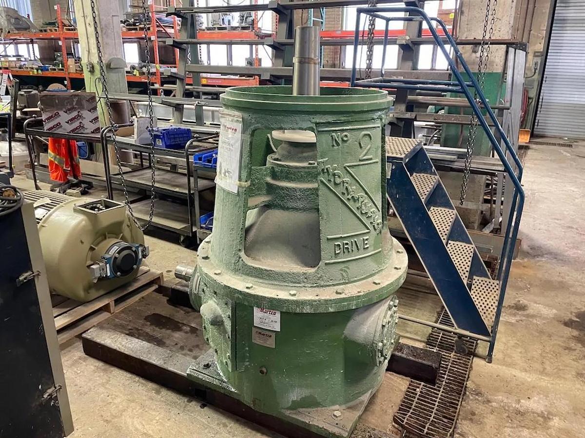 Used Black Clawson #2 Pulper Drive, Ratio: 3.53:1, Rebuilt #45283