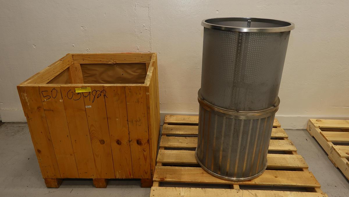 Unused Voith Size 12 Combisorter Upper & Lower Basket Assembly #47187