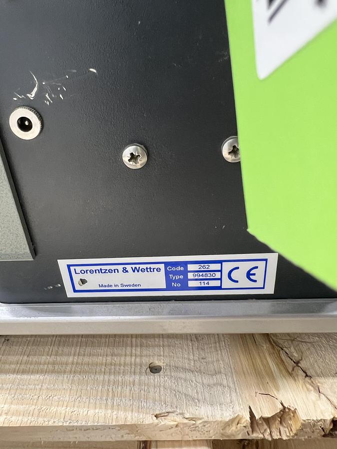 Used Lorentzen & Wettre  Tester  #47303