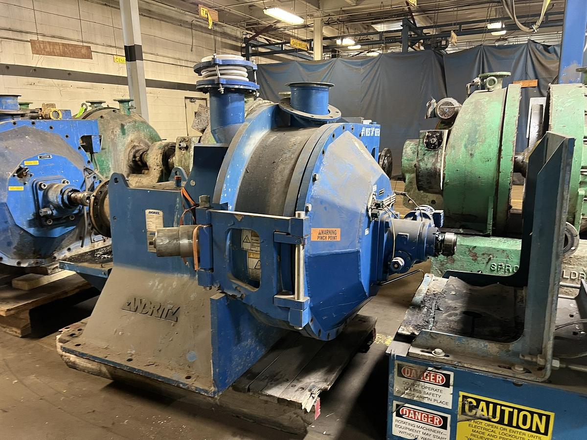 Used Andritz TF34 Double Disc Refiner  #47058