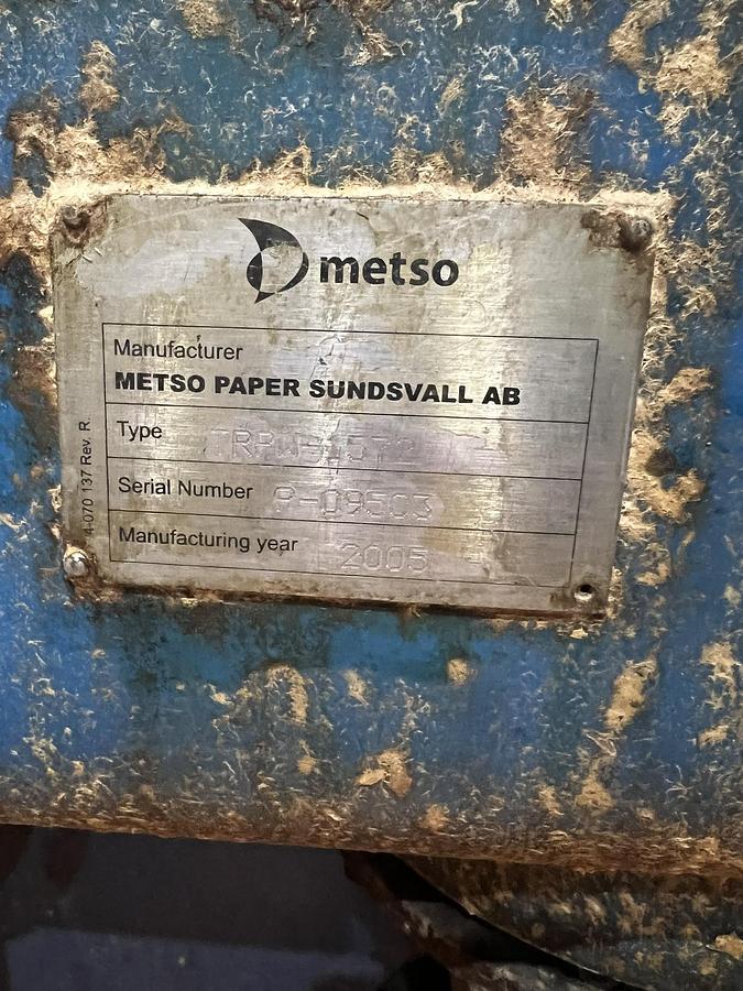 Used 2005 METSO TRPW-1572 #46634