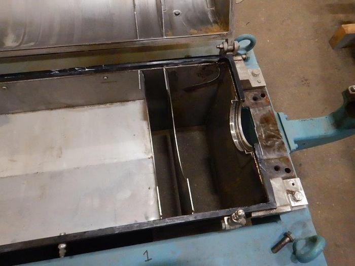 Used REBUILT ALFA LAVAL NX418 STAINLESS STEEL DECANTER CENTRIFUGE #45249