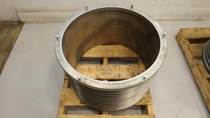 Used Black Clawson UV200 Pressure Screen Basket #44875