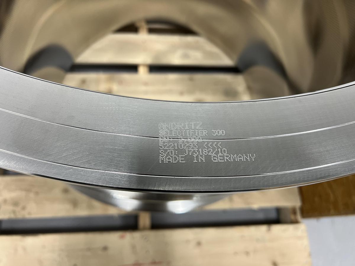 Unused Black Clawson P30 Pressure Screen Basket, 0.078" Holes #47288