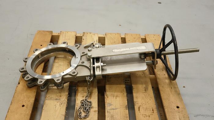 Used Keystone 12" Hand Operated Knife Gate Valve #45928