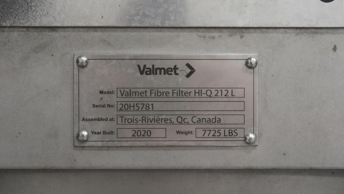 Used Valmet HI-Q 212 L Pressure Screen With Weg A/C Motor #46673