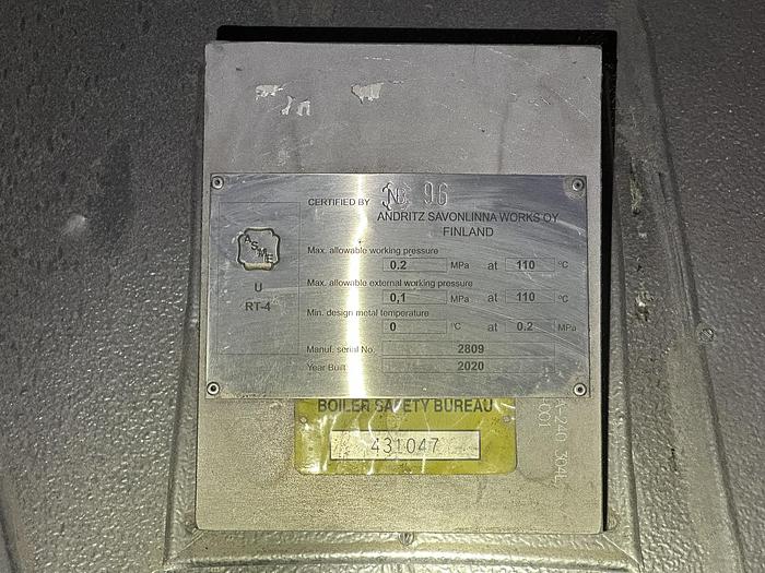 Used Andritz White Liquor System  #46462