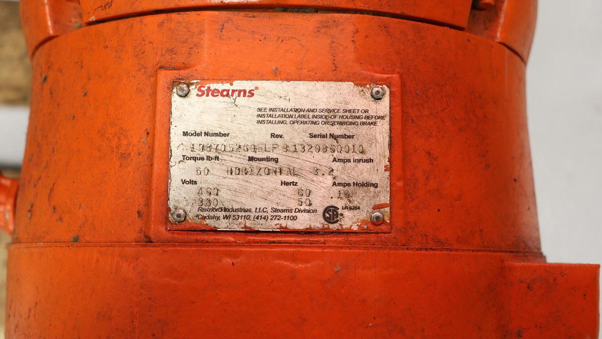 Used Andritz Saturn Monorail Hydraulic Grapple Hoist with SS Trash Tower #46206