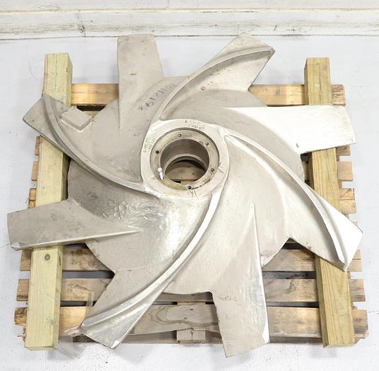 Used Black Clawson 8-Vane 50" Diameter Vokes Rotor #45837