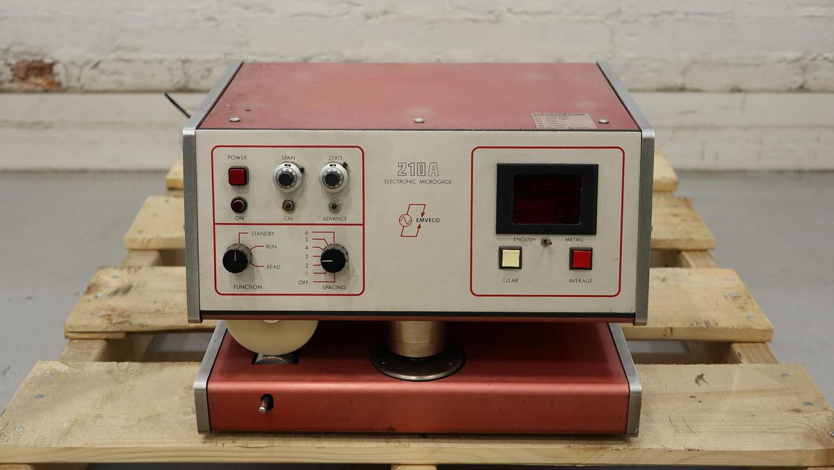 Used Emveco INC. 210-A Electronic Microgage  #46642