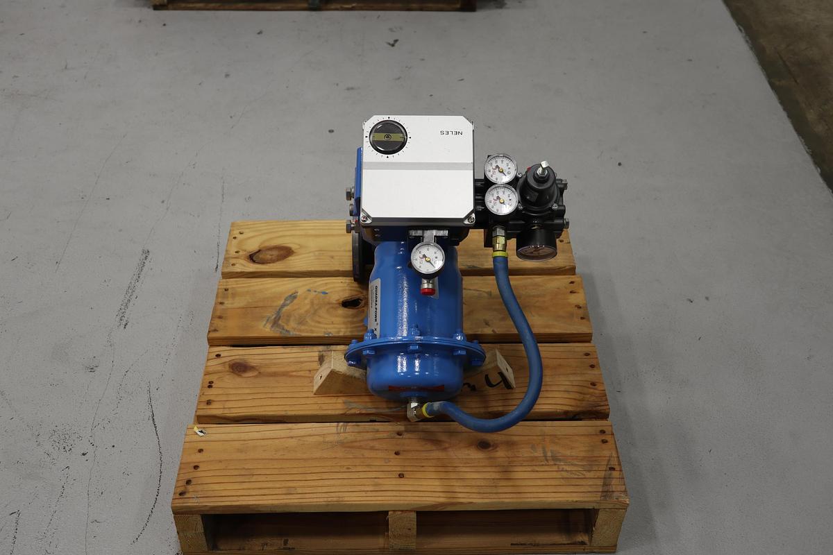 Unused Neles Jamesbury 11/27150C312271XTZ448 1.5" Air Operated Ball Valve #47645