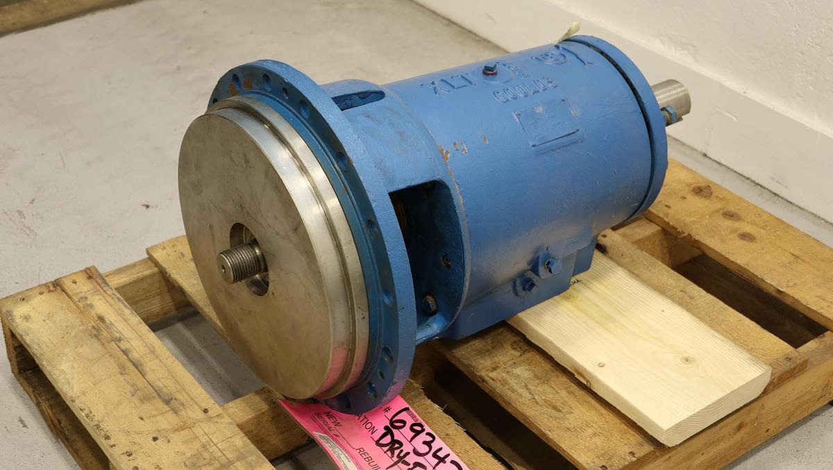 Used Goulds 3196 XLT Power End With 13" Stuffing Box #46966