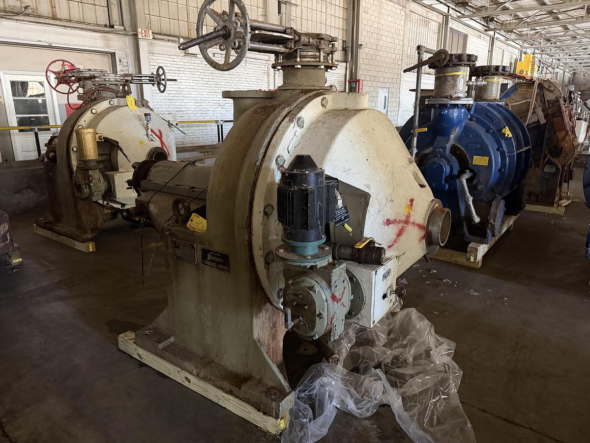 Used 34"/38" BELOIT/VALMET DD4000 DOUBLE DISC REFINER #47138