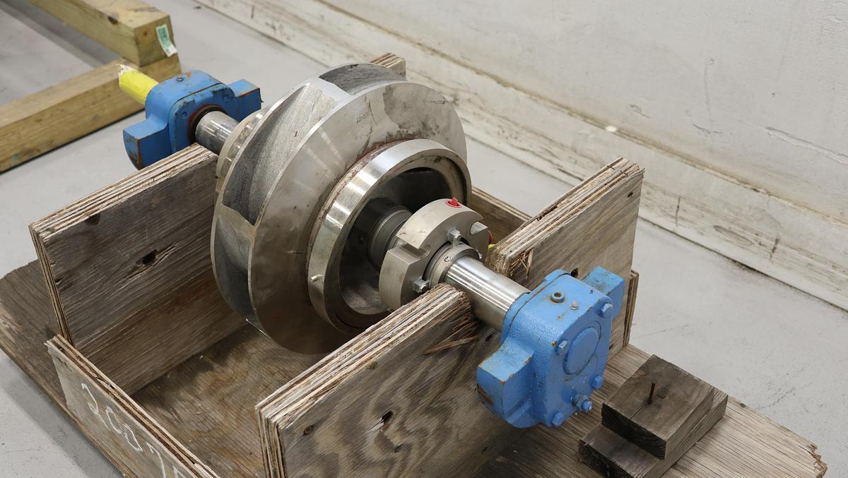 Refurbished Goulds 3410 8x10x14 Split Case Pump Rotating Assembly #46574