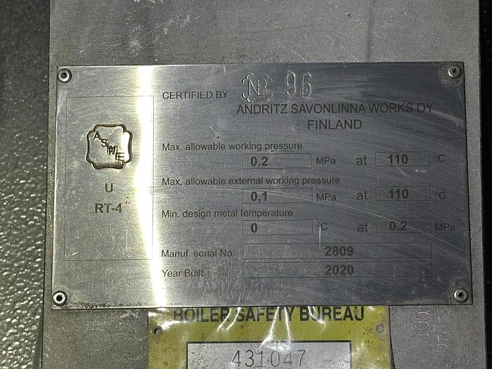 Used Andritz White Liquor System  #46462