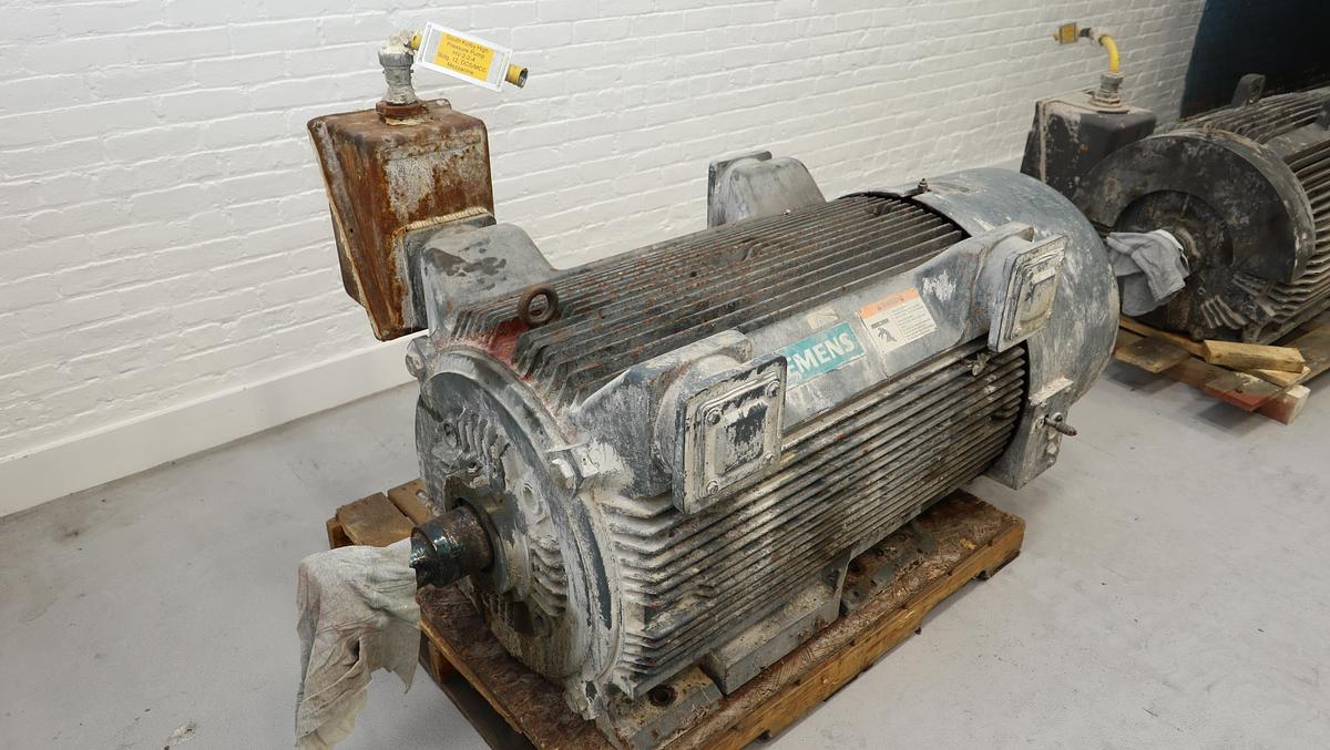 Used Siemens NCZ 200 HP A/C Motor #46981