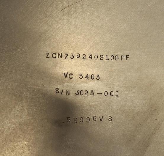 Unused Bird Model 60 10x5 Foil Rotor #46205