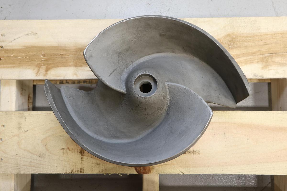 Unused Goulds 3175 8x10x18H/8x18x18H 2-Vane Impeller #47495