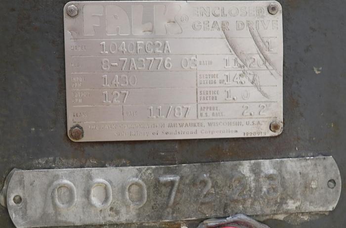 Used Falk Enclosed Gear Drive #45804