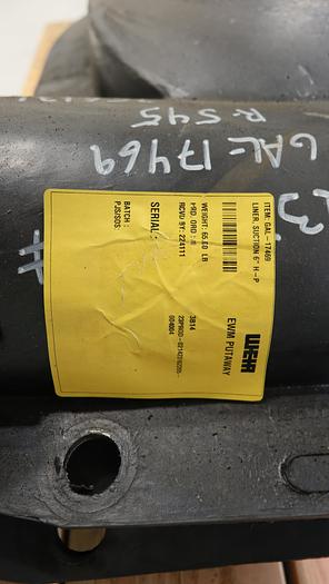 Unused WEIR 6x8 Suction Liner And Impeller #46085