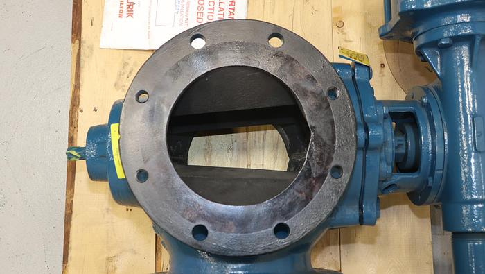 Unused Dezurik 8" 3-way Air Operated Valve #45746