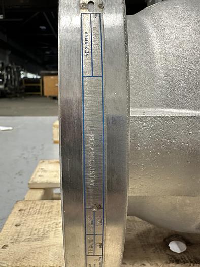 Used Neles L-RECA08JJSTAY 8" Vee Ball Valve #46428