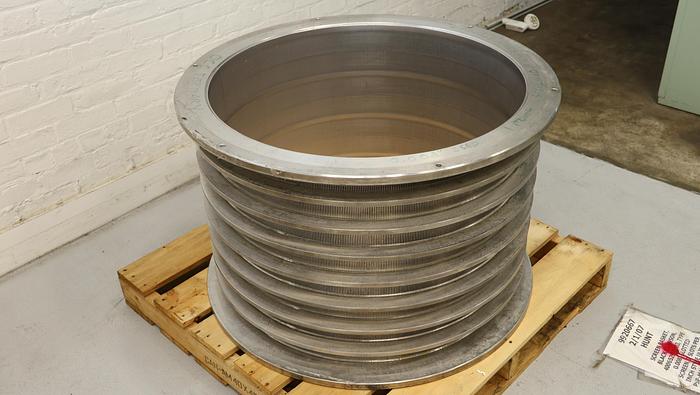Used Black Clawson Ultra III Pressure Screen Basket #45755