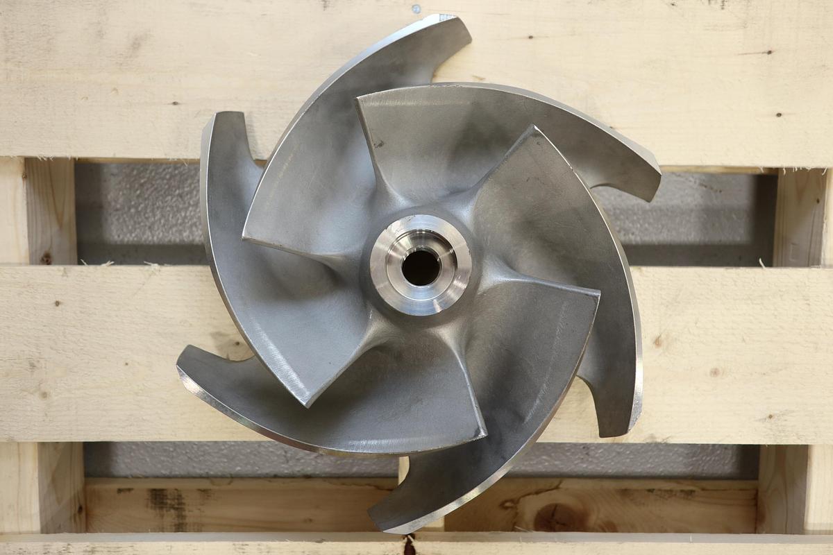 Unused Summit Goulds 3175 8x10x14 6-Vane Impeller #47497