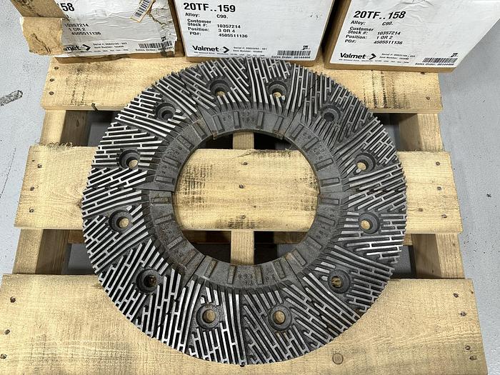 Unused Sprout Waldron 20" Twin Flo Refiner Plate Set #45423