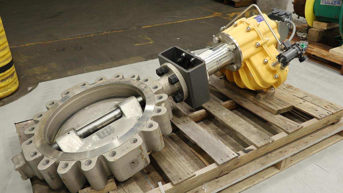 Unused Control Southern Inc. 24" Air Operated Butterfly Valve #46540