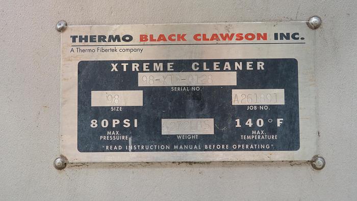 Used Black Clawson 98-XTR-0128 XTREME Cleaner System #44915