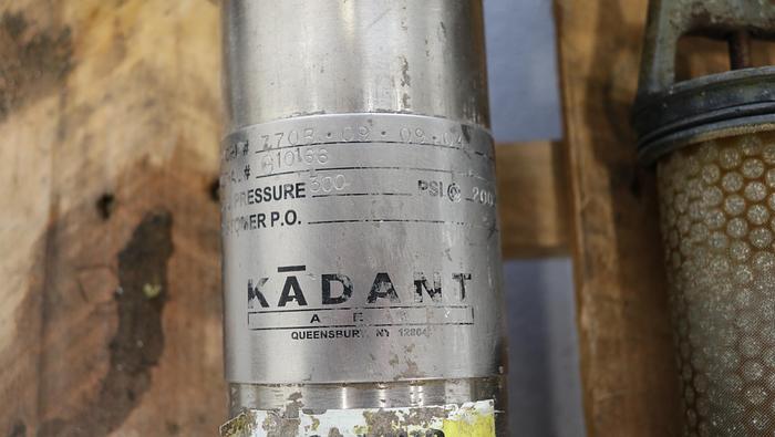 Used Kadant AES 770B-09-09-04 4-Bank Canister Filter #44778