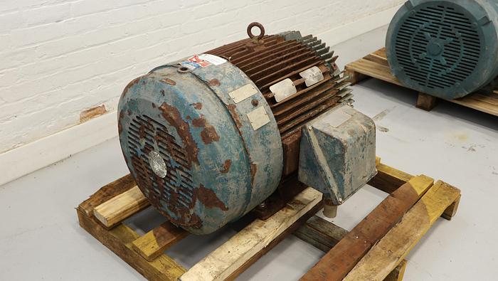 Used Reliance P40G04620 100 HP A/C Motor #45011