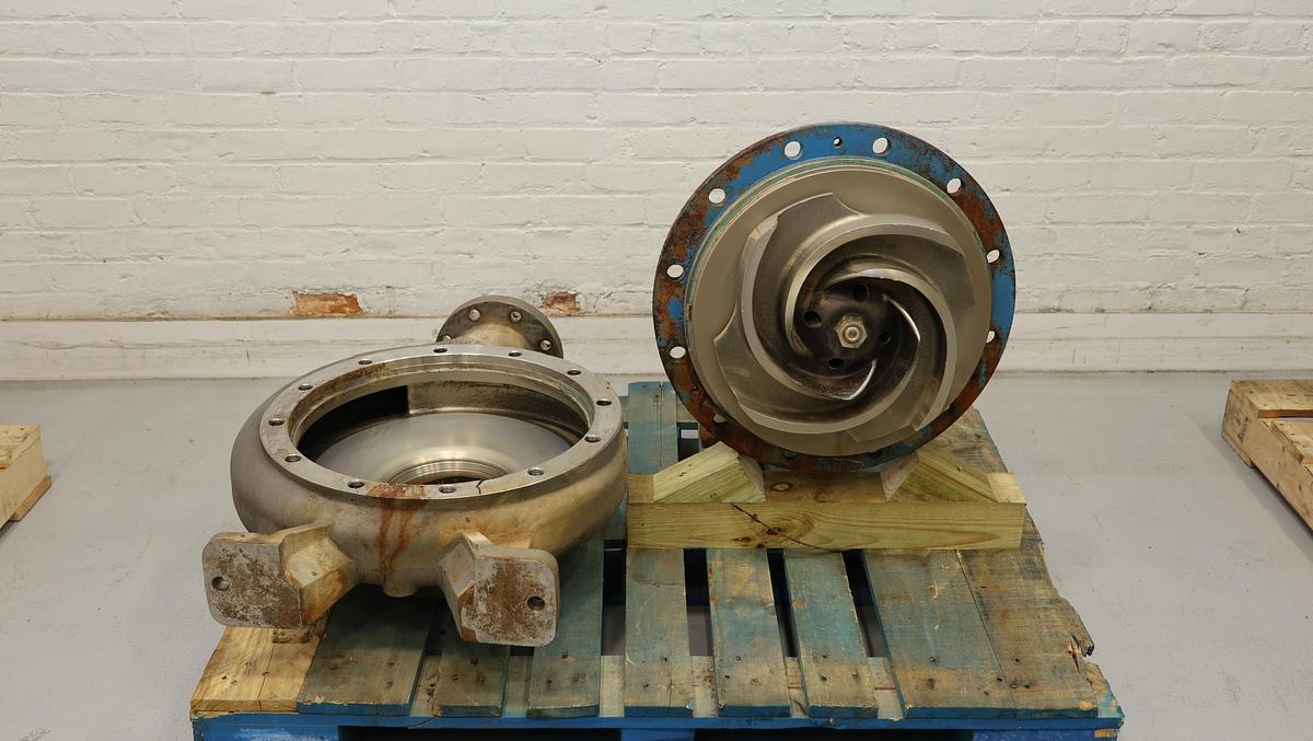 Used Goulds 3196 4x6x15 Pump #46616