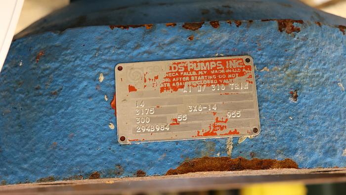 Used Goulds 3175 3x6x14 Pump Casing #45019